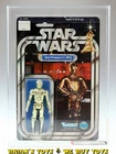 Vintage Kenner Star Wars Carded 12 Back-C C-3PO Action Figure AFA 70+ EX+ (C7...