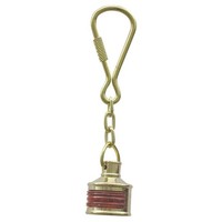 Backbordlampe-SchlüSselanhäNger AnhäNger Aus Messing Sea-Club