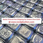 50g R&P .999 Silver Bullion Bar Hallmarked Birmingham  England. #44