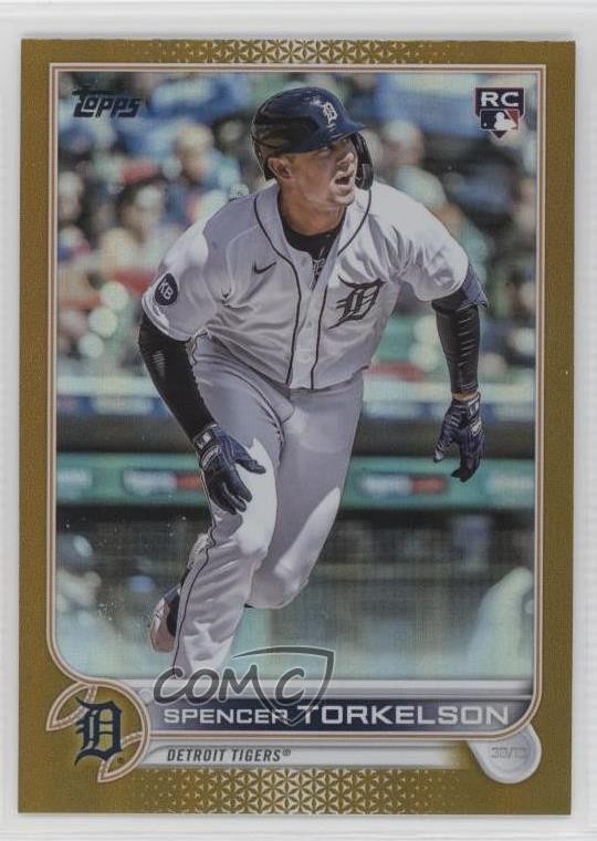 2022 Topps Update Gold Foil Spencer Torkelson #US20 Rookie RC