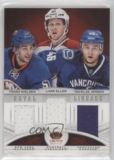 2013-14 Panini Crown Royale Royal Lineage Materials Frans Nielsen Lars Eller 6er
