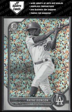 2022 Bowman Chrome Rayne Doncon BCP-202 1st Mini-Diamond Refractor Dodgers