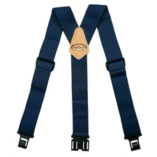 Belt Clip Suspenders Men Suspenders with 2 inch width fully elastic,non-metal...