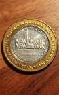 $10 Las Vegas New York New York 1997 Casino Gaming Token, .6oz .999 Pure Silver