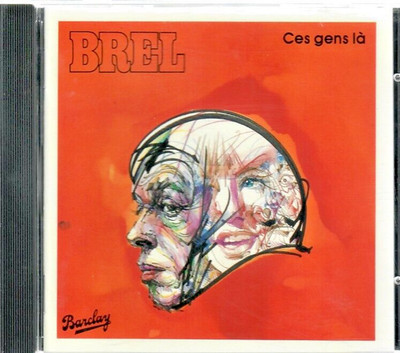 JAQUES BREL - ''Ces Gens La'' - CD - Import - France - 1984