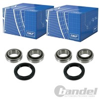 2X SKF RADLAGER-SATZ Hinten Passend FÜR Ford Escort Fiesta KA Orion Mazda 121