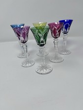 6 verres SAINT LOUIS modèle Camargue  liqueur