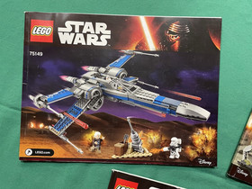 LEGO Star Wars 3 Manuals Only Pre-Owned/Used Good Condition 75149-75151-75154