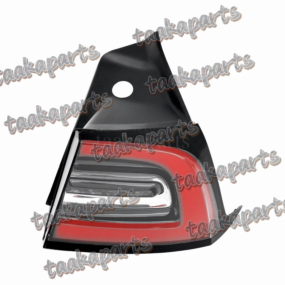 Luces traseras exteriores LED para Tesla Modelo 3 2017-2020 lado derecho pasajero 3 pines Foto 2 de 4