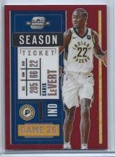 2020-21 Panini Contenders Optic Caris LeVert Red Parallel Card