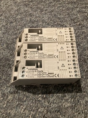 3x Siemens Landis & Staefa PTX 1.01 Speißemodul