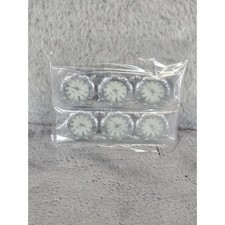 6 Pcs Watch Movement Whole Replacement Silver Tone for Crafting DIY