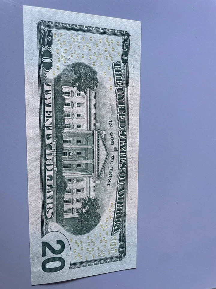 2013 $20 Dollar Bill Near Super Repeater ((GEM)) ((CRISP)) - Image 2 of 2