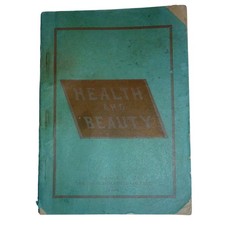 1890 Health and Beauty Victorian Etiquette Guide Book Newark NJ Ephemera