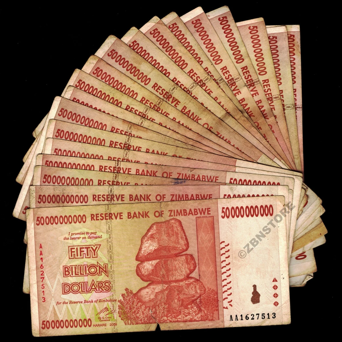 Z$ 50 Billion Banknote Zimbabwean Paper Money for sale | eBay