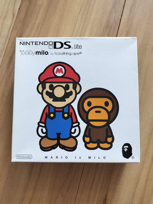 極美品 任天堂 NINTENDO DS Lite DSライト USG-001 BABY MILO EDITION ベイビーマイロエディション マリオ 2008年製 中古 4b000221 s-l400.png