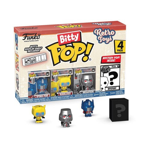 Funko POP! Juguetes retro Bitty, paquete de 4, serie 2 - Imagen 1 de 4