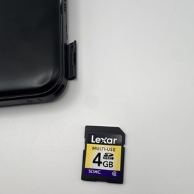 vintage Nintendo 3DS XL Black Wifi w Charger 4GB SD & Pokemon Moon Game