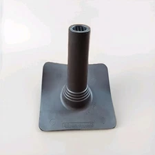 Bullet Boot Pipe Flashing Boot Brown 1 1/2” Rubber