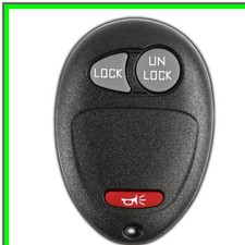 Chevrolet Colorado Hummer GMC Key Fob Replacement with 3 Buttons