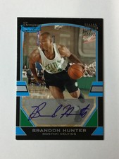 2003-04 Bowman Signature #108 Brandon Hunter Auto /1250 Boston Celtics