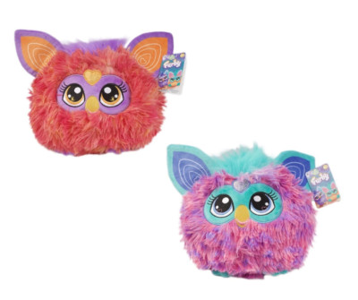 Hasbro Furby Plüsch 7 Zoll superweich & kuschelig entweder orange/lila oder pink/grün!  