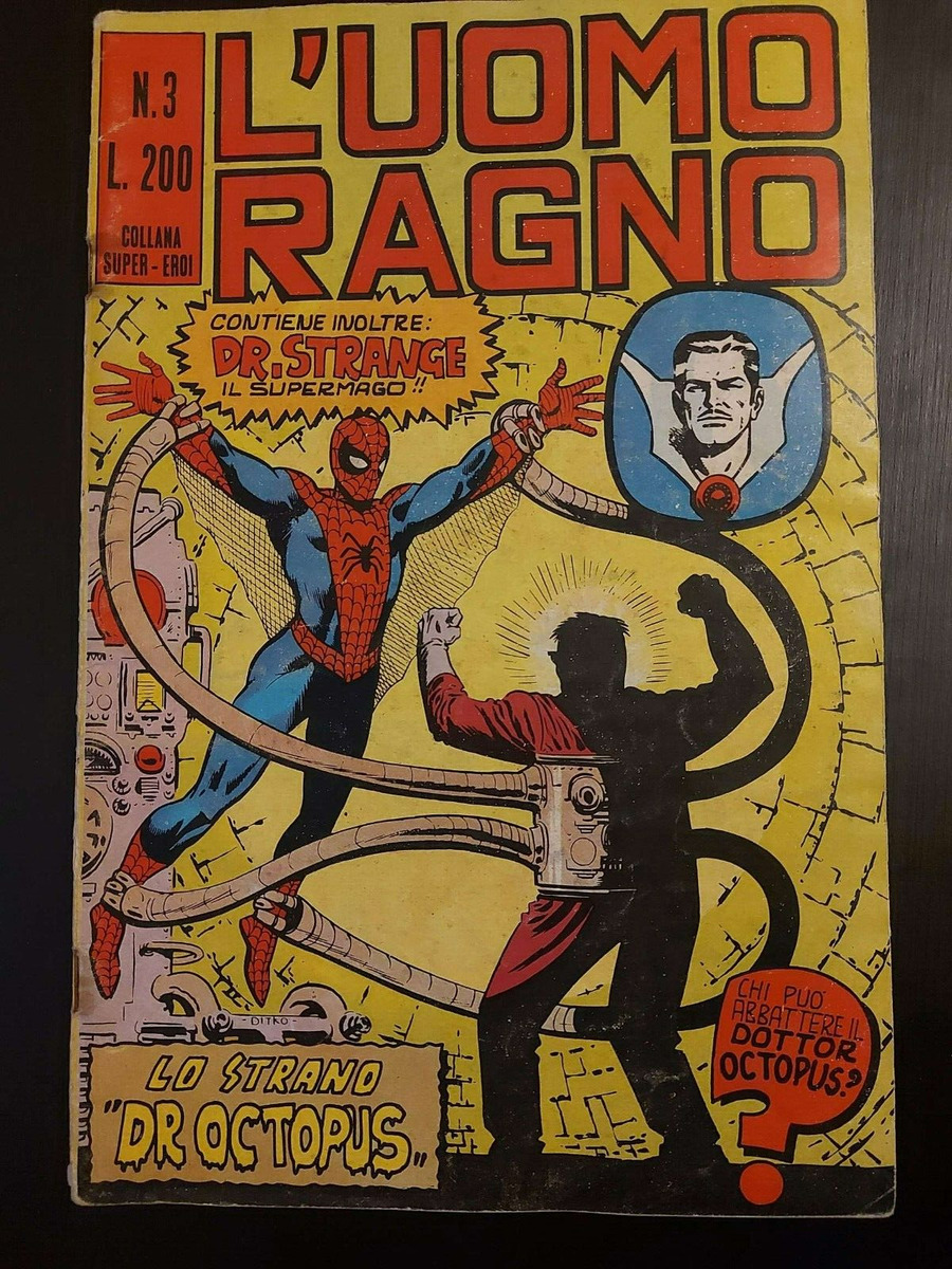 Amazing Spider-Man 3 1st Appearance of Doctor Octopus Marvel italian  edition