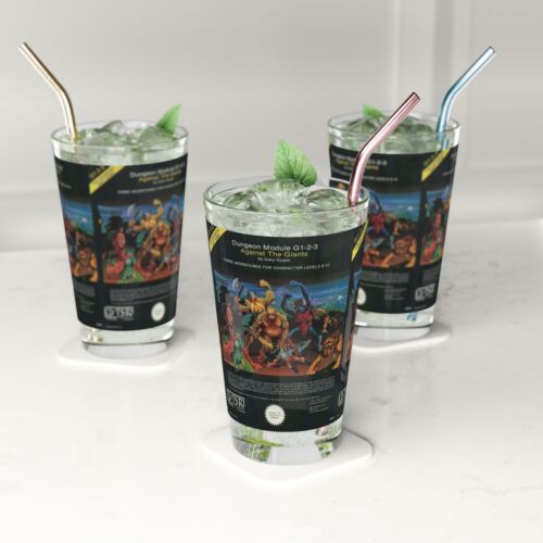Against the Giants Pint Glas Dungeons and Dragons Glaswaren - Bild 2 von 7
