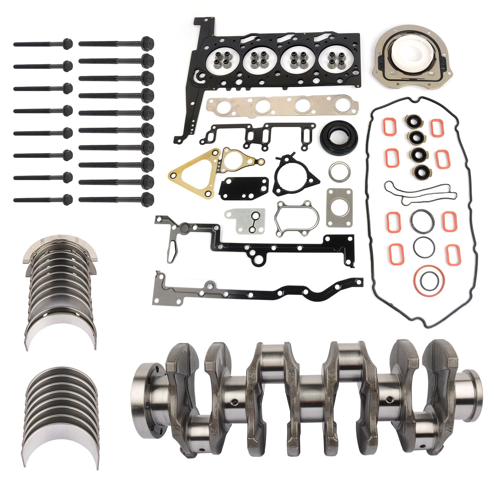 Engine Rebuild+Head Gasket Set for Ford Transit MK6