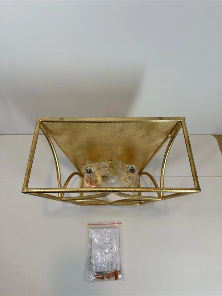 Бра настенное Hudson Valley Lighting 4800-GL Green Point 2 лампы - золотистое - Изображение 3 из 4