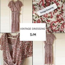 Robe longue fleurie VINTAGE DRESSING S/M