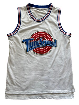 Space Jam Jersey Adult S Lola Bunny #10 Tune Squad Basketball Stitched  White | eBay