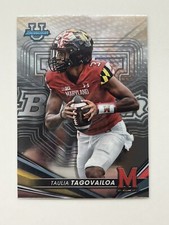 2022 Bowman's Best U University #39 Taulia Tagovailoa Maryland Football Card