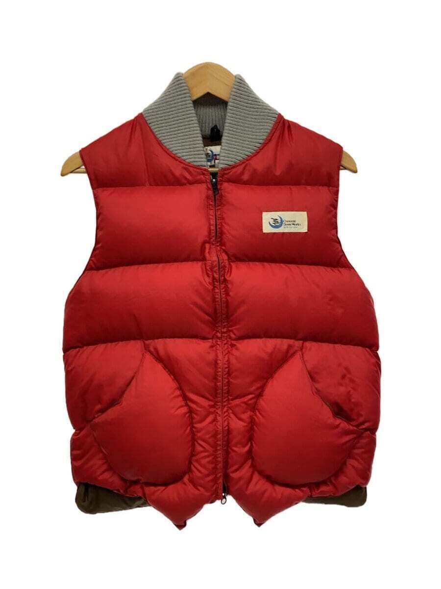 Crescent Down Works 100% nylon Red Puffer Vest | eBay Crescent Down Works 100% nylon Red Puffer Vest | eBay