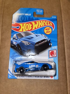 Hot Wheels LBWK Liberty Walk サイン入り Hot Wheels LB Silhouette Works Nissan 35GTR GT Liberty Walk