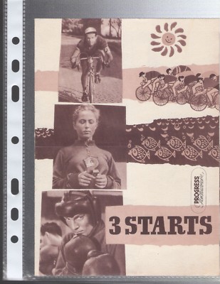 Progress Film Programm 1956 3 Starts