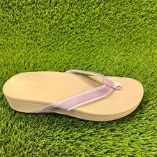 Vionic 380 High Tide Women Size 11 Purple Beige Casual Flip Flop Sandals Shoes