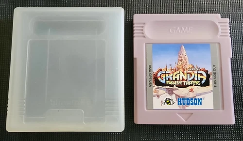Grandia: Parallel Trippers (English Translation) Nintendo Game Boy Color -Tested