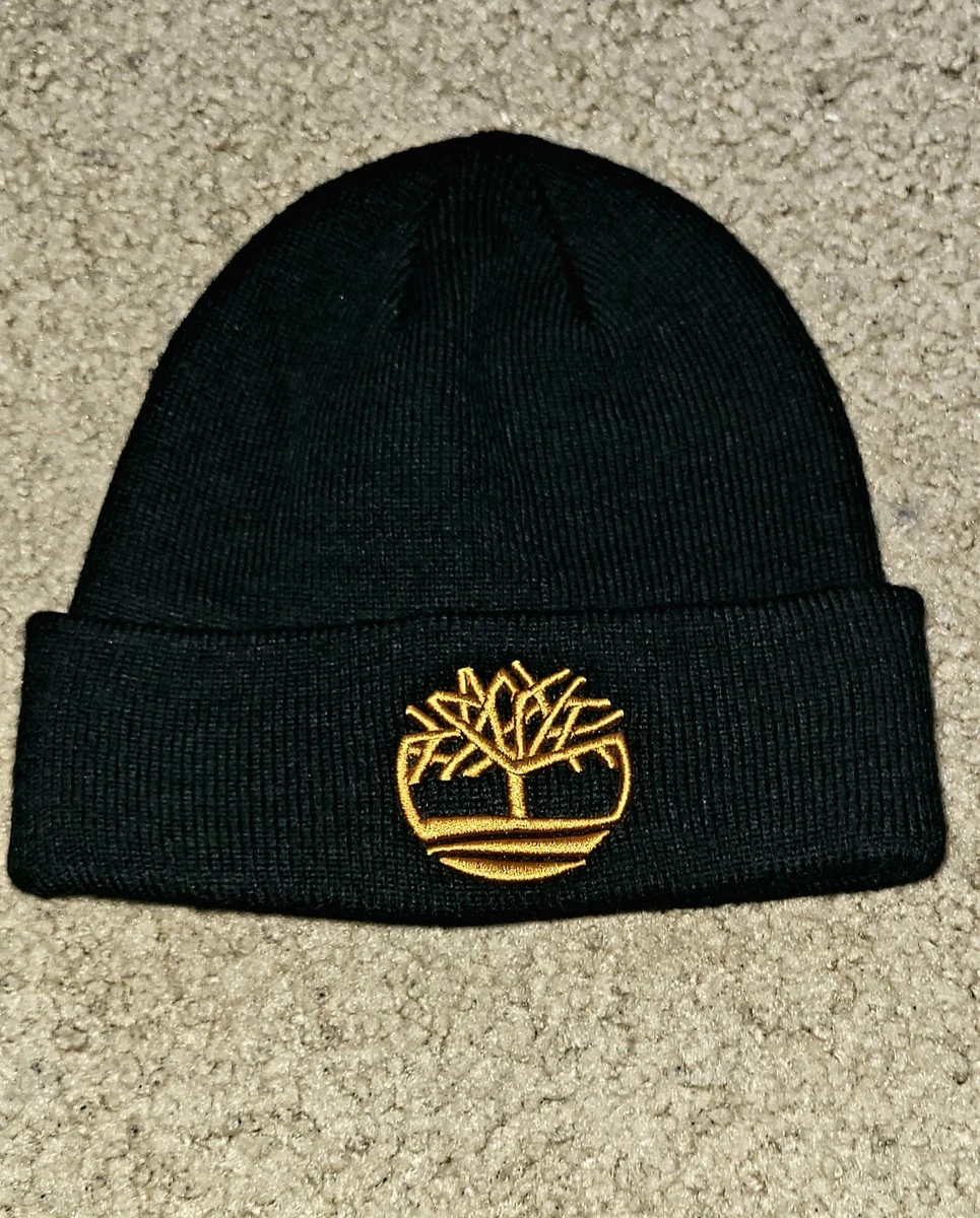 Black cheap timberland beanie