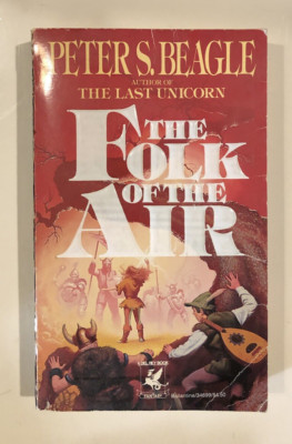 THE FOLK OF THE AIR signed Peter S. Beagle