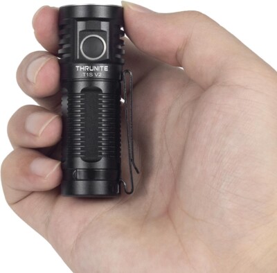 ThruNite T1S V2 Magnetic  C Rechargeable Flashlight, 1212 Lumen, black NW