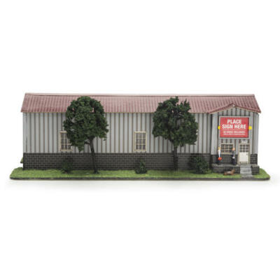 Menards ~ HO Scale 30-Sign Maintenance Shed
