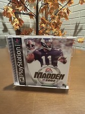 Madden 2001 PlayStation 1 CASE  MANUAL ONLY