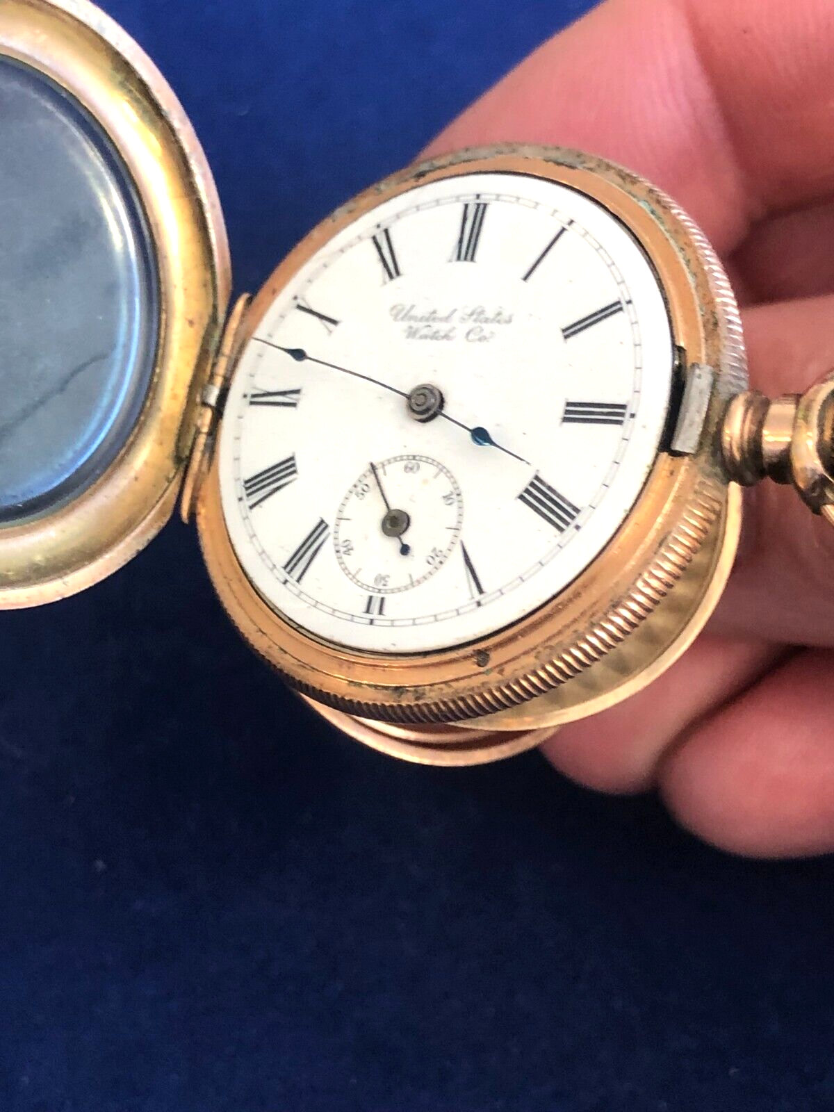 U.S. Watch Co. (Waltham, Mass) Grade Betsy Ross Pocket Watch image 2