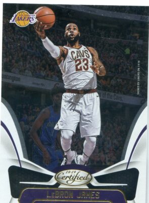 2018 19 Panini Certified LEBRON JAMES Base Card No 66 LAKERS | eBay