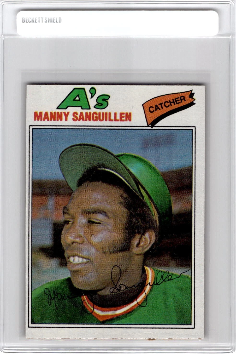 1977 Topps - Manny Sanguillen #61 Baseball Card Near Mint FREE SHIPPING