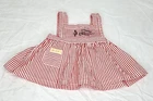 Vintage Cabbage Patch Babyland General Hospital Volunteer Candy Stripe Dress