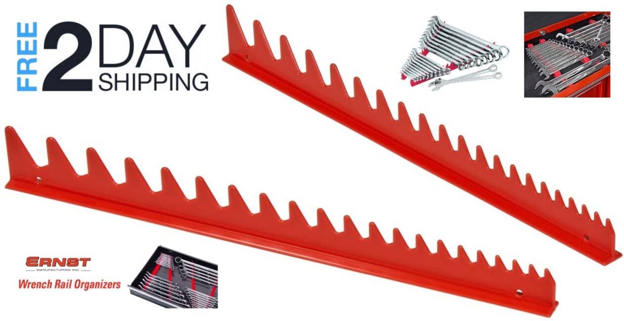 Organizing Ratchet Wrenches And Socket Rails In A Drawer - Foto 8