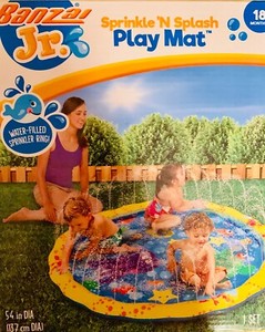 banzai jr sprinkle playmat