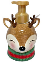 Bath  Body Works REINDEER Foaming Soap DISPENSER Deer REFILLABLE - FREE SHIP